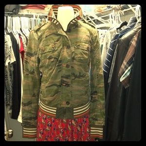 Free People Camo Jacket